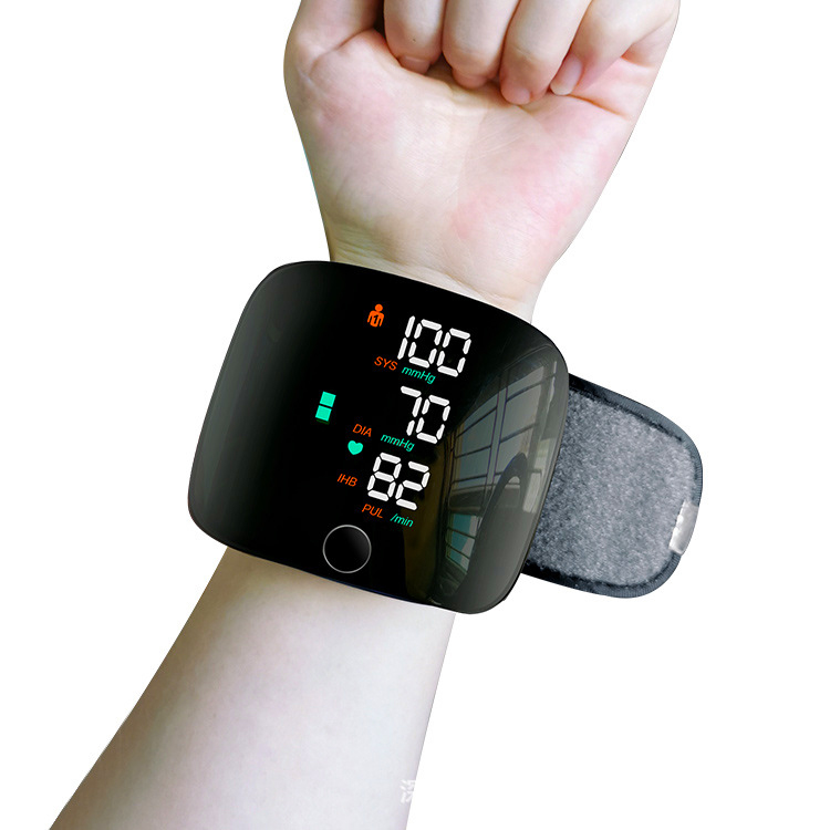 Rechargeable Smart Automatic Sphygmomanometer Arm Wrist Type Bp Meter Digital Blood Pressure Monitor With Voice – detail 1